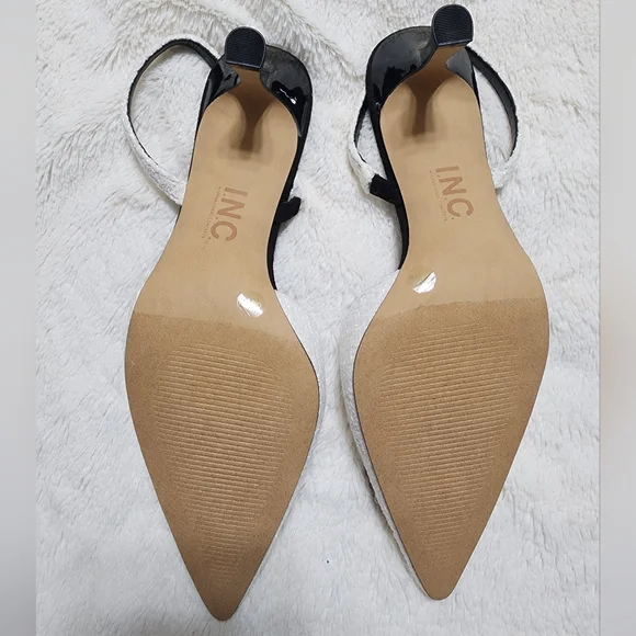 INC Gevira Slingback Pumps Size 8 NEW - Picture 3 of 5